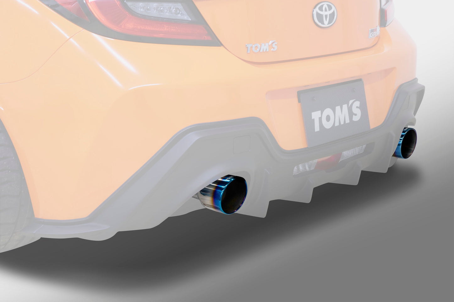 TOM'S Racing Dual-Exit Catback Exhaust (TOM'S Diffuser) - Toyota GR86 / Subaru BRZ (2022+)