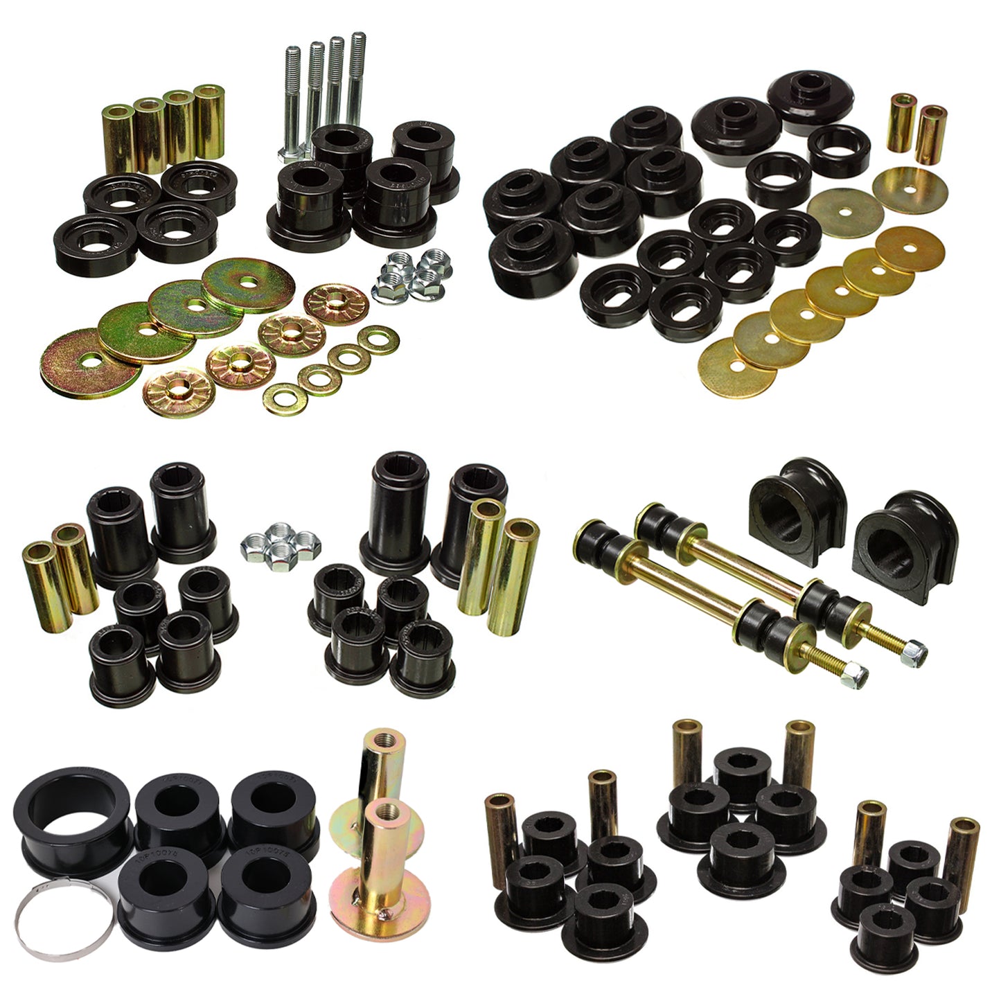 Energy Suspension 07-13 GM P/U 1500 Master Bushing Kit 3.18136G