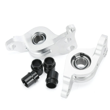 PrivateLabelMfg Precision Works Spherical Compliance Bracket '92-'95 Civic '94-'01 Integra - Silver
