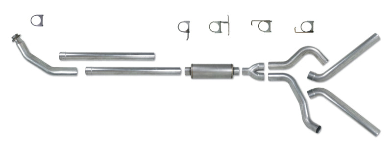 Diamond Eye Performance Diamond Eye KIT 4in TB DUAL AL: 94-02 DODGE CUMMINS 5.9L K4214A K4214A Photo - Primary
