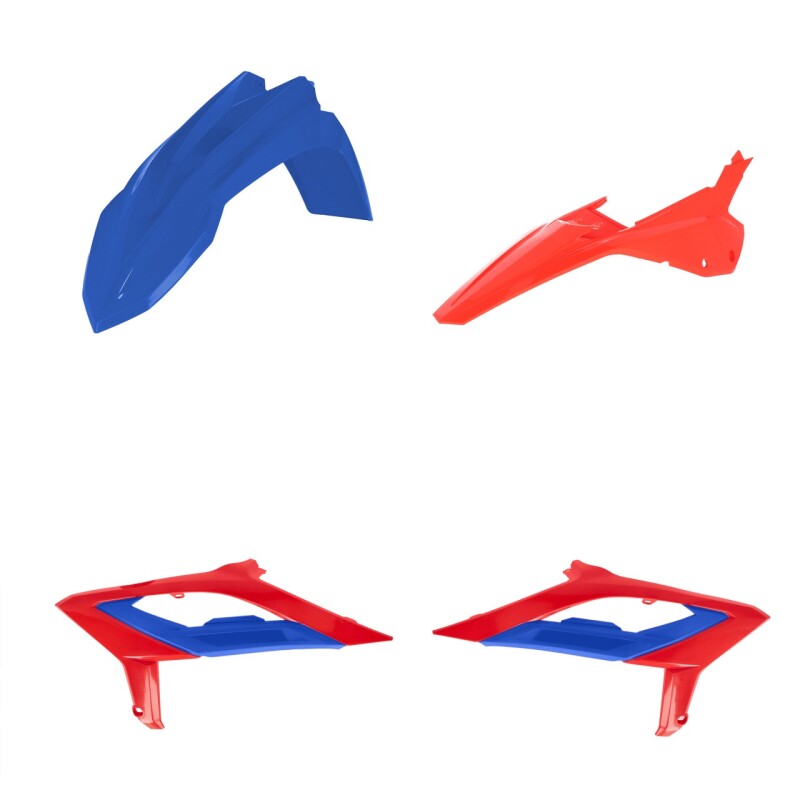Acerbis 23+ Beta RR 125-300 2T/ Racing/ RR 350-480 4T/ RR 350 4T Racing Plastic Kit - Red/Blue 2979471105 2979471105 User 1