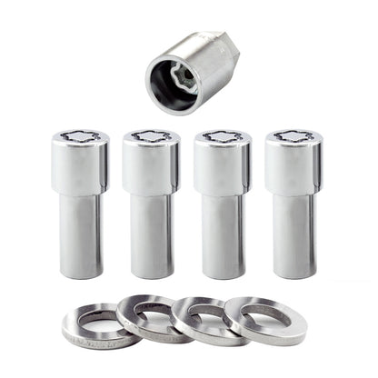McGard Wheel Lock Nut Set - 4pk. (X-Long Shank) 1/2-20 / 13/16 Hex / 2.165in. Length - Chrome 23181 23181 Photo - Primary
