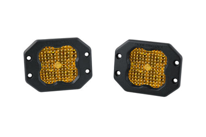 Diode Dynamics SS3 Pro ABL - Yellow Flood Flush (Pair) DD6941P DD6941P Photo - Primary