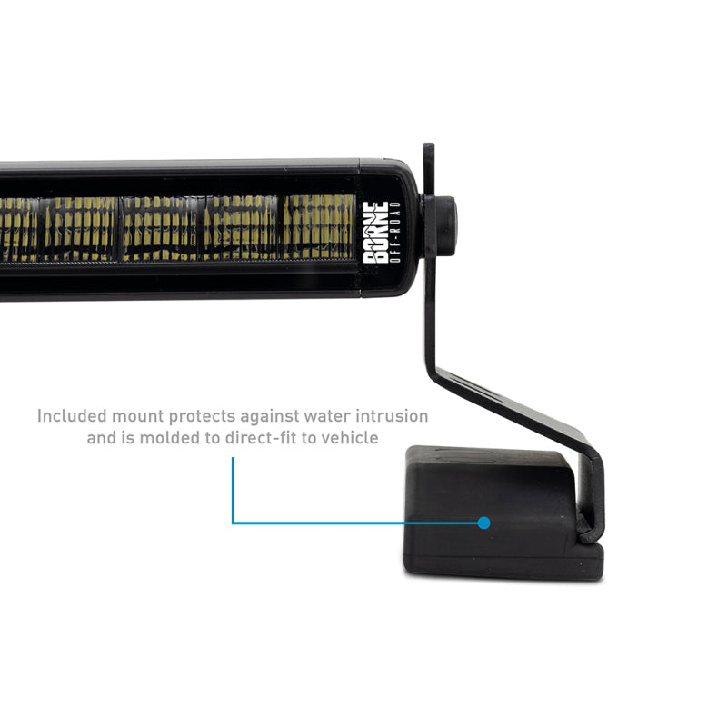Borne Off-Road 21+ Direct Fit Bronco Light Bar 40in Upfit BNLT-BR-21-SS40U BNLT-BR-21-SS40U Photo - Primary