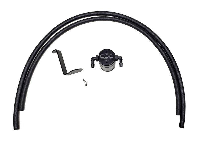 J&L 2005-2019 Nissan Frontier 4L Oil Separator 3.0 - Black Anodized 3109P-B 3109P-B Photo - Primary