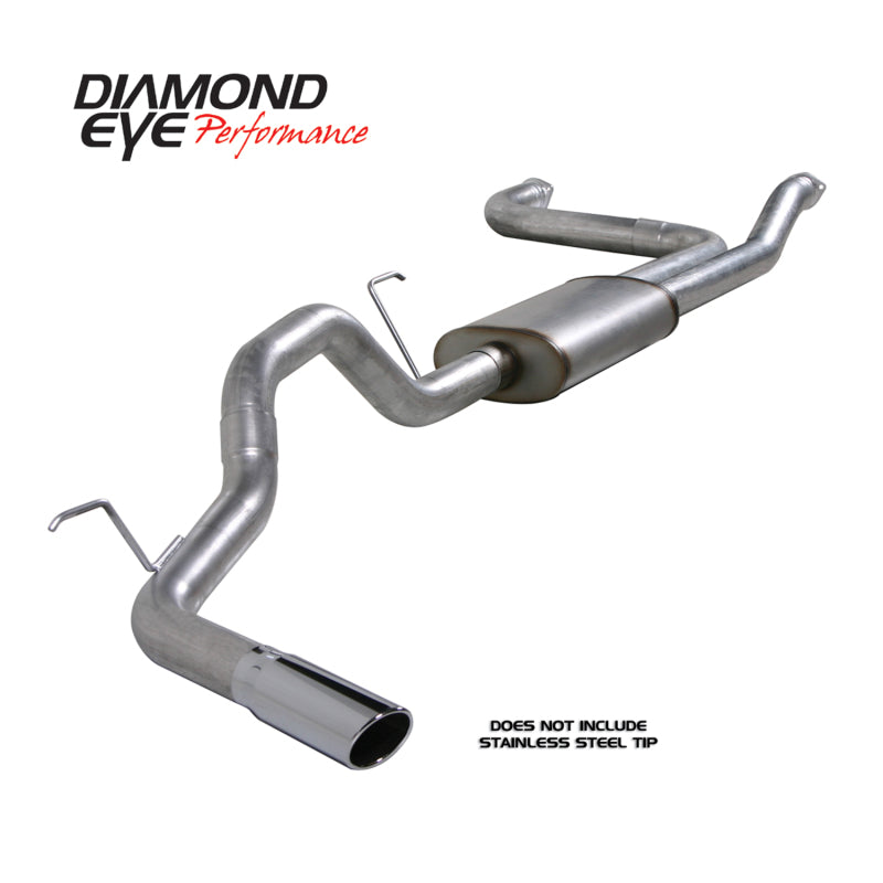 Diamond Eye Performance Diamond Eye KIT 3-1/2in CB SGL GAS AL NISSAN TITAN 5.6L 07-10 K3520A K3520A Photo - Primary