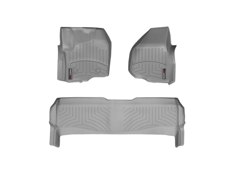 WeatherTech WT FloorLiner - Rear - Grey Floor Mats Floor Mats - Rubber main image