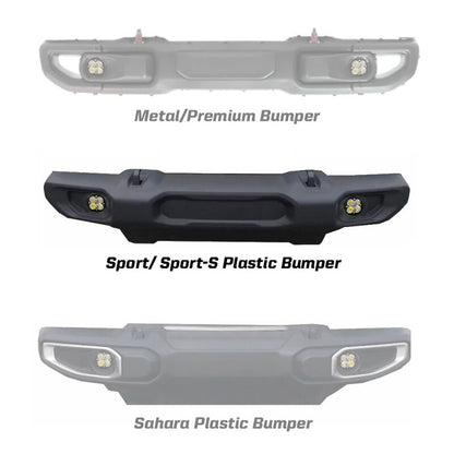 Baja Designs 2018 Wrangler JL Squadron Fog Pocket Kit 447067 Photo - Primary