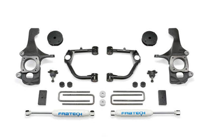Fabtech 4? Budget UCA System w/ Rear Performance Shocks K7050 Photo - Primary