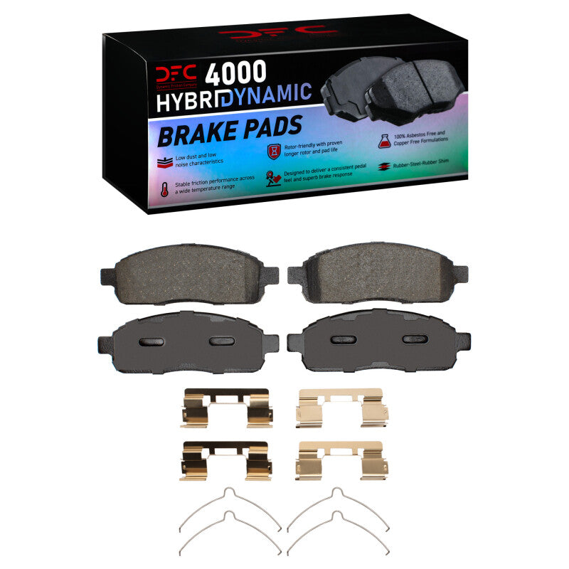 DFC DFC 4000 HybriDynamic Brake Pads Brakes, Rotors & Pads Brake Pads - OE main image