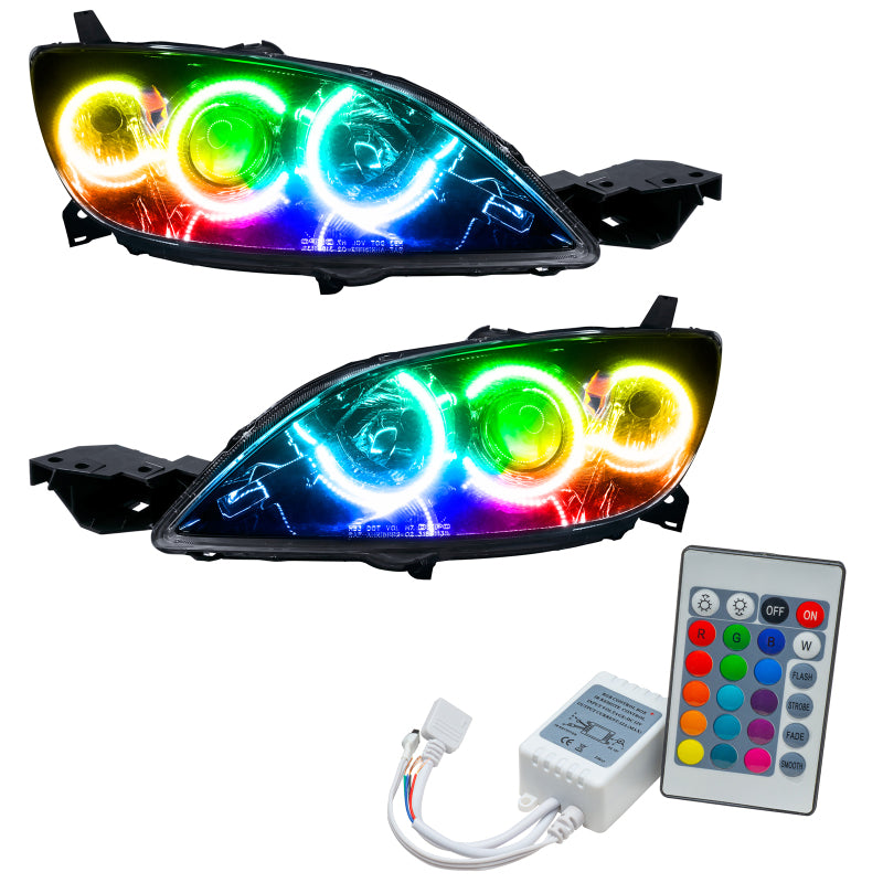 ORACLE Lighting Oracle 04-09 Mazda 3 SMD HL - 4DR - Halogen Style - ColorSHIFT w/ Simple Controller 8174-504 8174-504 Photo - Primary