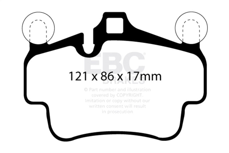 EBC Disc Brake Pad Set DP52029NDX Photo - Primary
