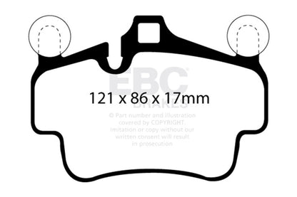 EBC Disc Brake Pad Set DP32029C Photo - Primary