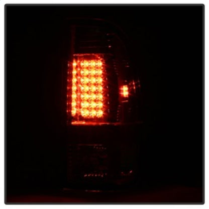 Spyder Ford Super Duty 08-15 LED Tail Lights Chrome ALT-YD-FS07-LED-C 5003904 5003904 Photo - Unmounted