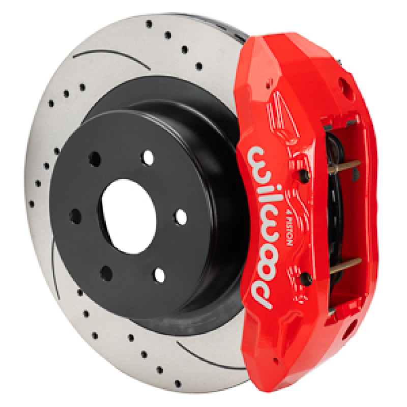 Wilwood 99-18 Chevy Silverado/GMC Sierra 16x1.25 D&S Rotor TX4R 4 Piston Rear Brake Kit - Red 140-16861-DR 140-16861-DR User 1