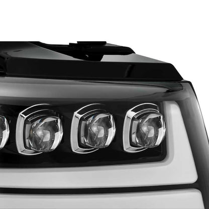 AlphaRex 07-13 Toyota Tundra / 08-17 Sequoia PRO-Series Projector Headlights Chrome w/Seq. Sig. + DR 880827 880827 User 3