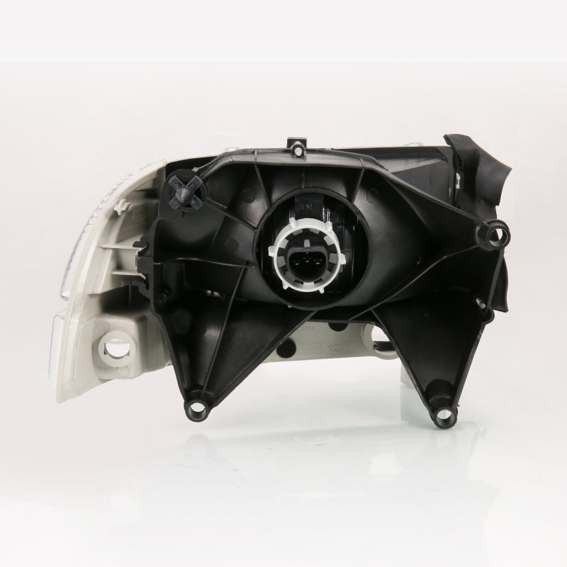 ANZO 1997-2004 Dodge Dakota Crystal Headlight Set Chrome Amber 111455 111455 Photo - Primary