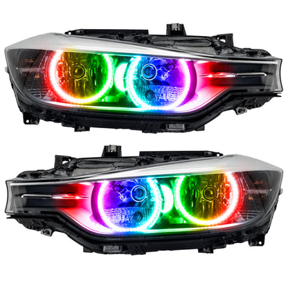 ORACLE Lighting Oracle 12-13 BMW 3/328 Halo Kit - ColorSHIFT w/ 2.0 Controller 3000-333 3000-333 Photo - Mounted