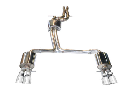 AWE Tuning Audi B8.5 S5 3.0T Touring Edition Exhaust System - Polished Silver Tips (90mm) 3015-42028 3015-42028 Photo - Primary
