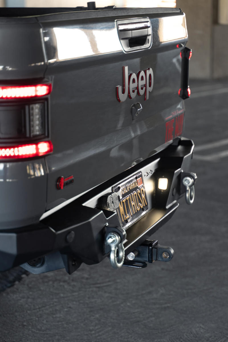 DV8 Offroad 20-23 Jeep Gladiator JT FS-15 Series Rear Bumper RBGL-11 RBGL-11 Photo - Unmounted