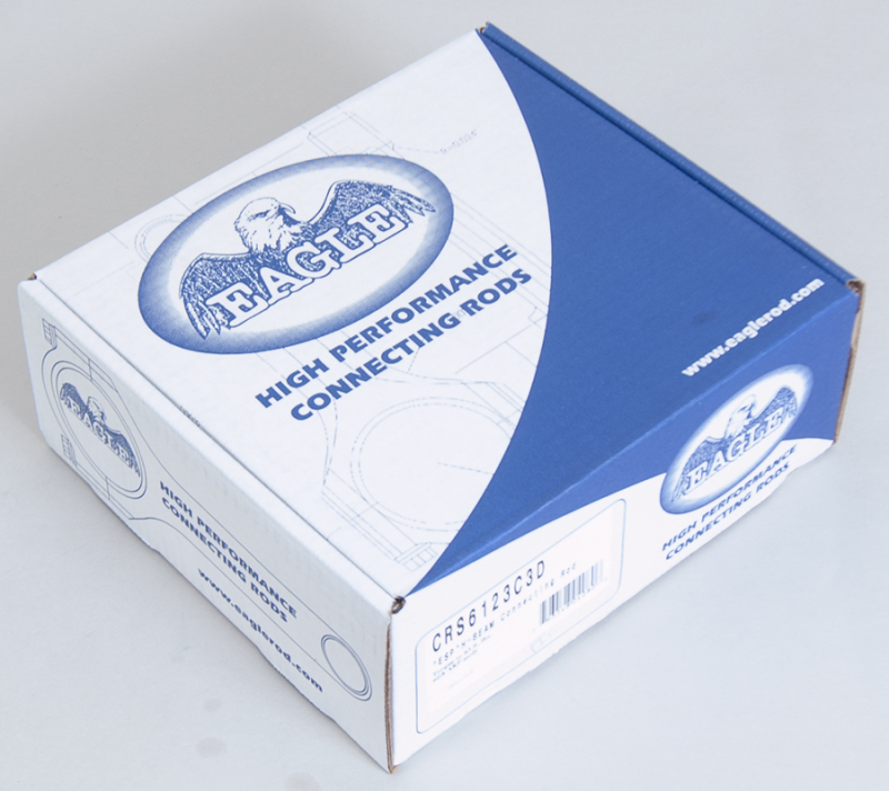Eagle Chrysler 340/360 H-Beam Connecting Rod (Set of 8) CRS6123C3D CRS6123C3D Photo - in package