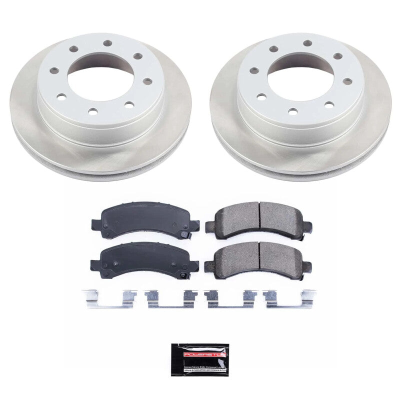 PowerStop Power Stop 07-20 GMC Savana 3500 Rear Semi-Coated Rotor Kit SC2039 SC2039 Photo - Primary