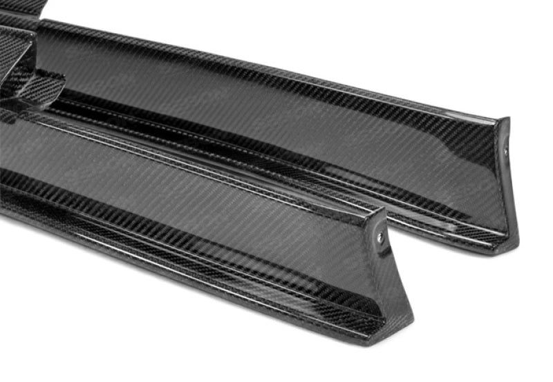 Seibon Cacbon carbon fiber side skirts for 2009-2016 Nissan GTR (Do not fit NISMO) SS1113NSGTR-SS Photo - Primary