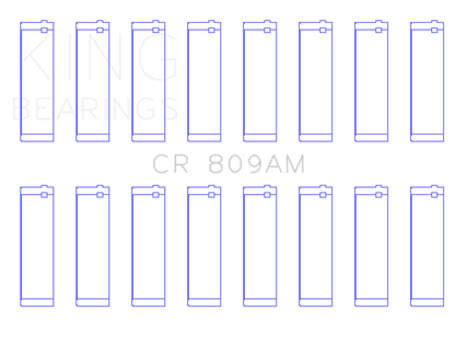 King Engine Bearings King Ford 330/332/352/360/390/410/248 Engine Rod Bearings CR809AM CR809AM Photo - Primary