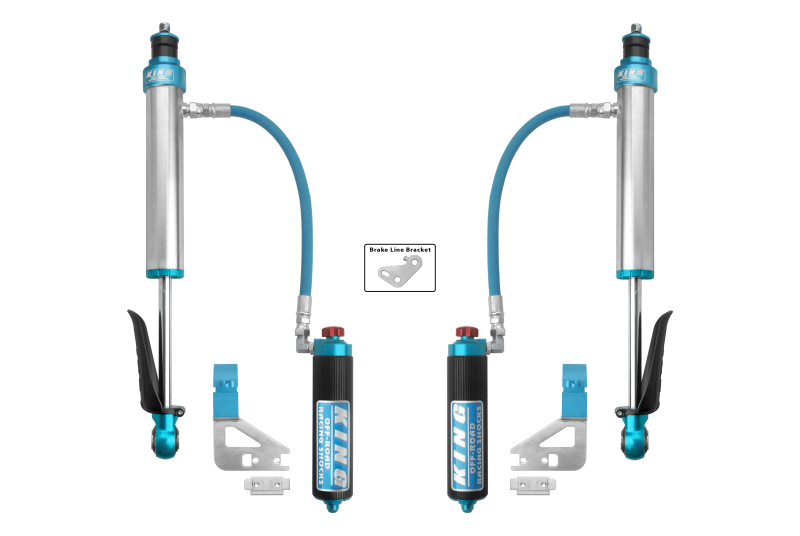 King Shocks 2022+ Toyota Tundra Rear 2.5 Dia Remote Reservoir Coilover & Adjuster (Pair) 25001-397A