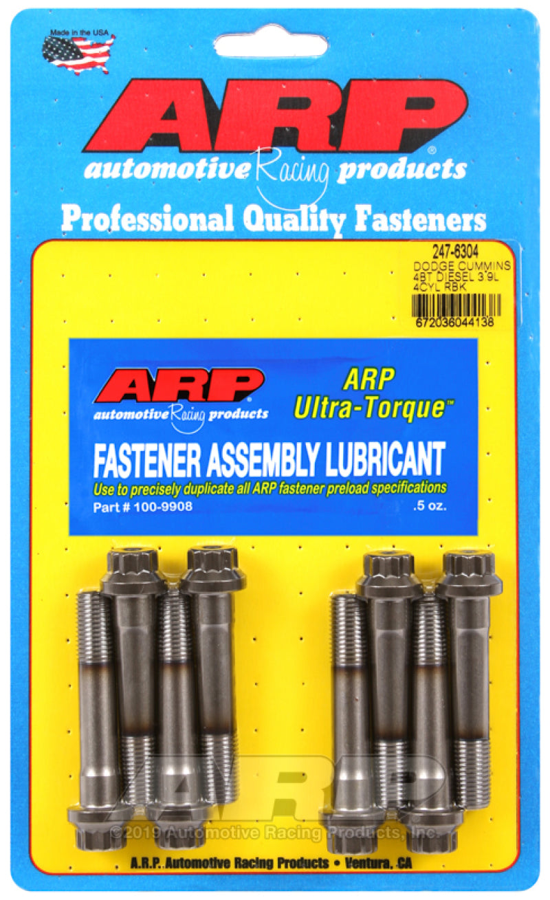 ARP Dodge Cummins 3.9L 4cyl 4BT Diesel Rod Bolt Kit 247-6304 Photo - Primary