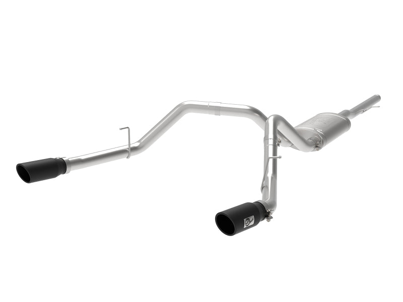 aFe Apollo GT Series 3in 409SS GM Silverado/Sierra 1500 09-19 V6-4.3/V8-4.8/5.3L - Black 49-44112-B 49-44112-B Photo - Primary