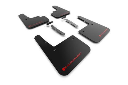 Rally Armor 2022 Hyundai Kona N Black UR Mud Flap w/ Red Logo MF83-UR-BLK-RD MF83-UR-BLK-RD Photo - Primary