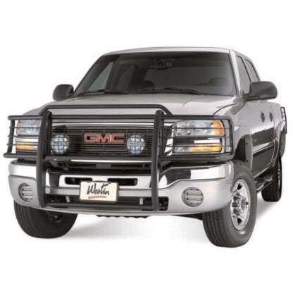 Westin 2004-2013 Chevy Silverado 1500 Crew Cab Premier Oval Nerf Step Bar Mount Kit - Black 22-1075 22-1075 Photo - Mounted