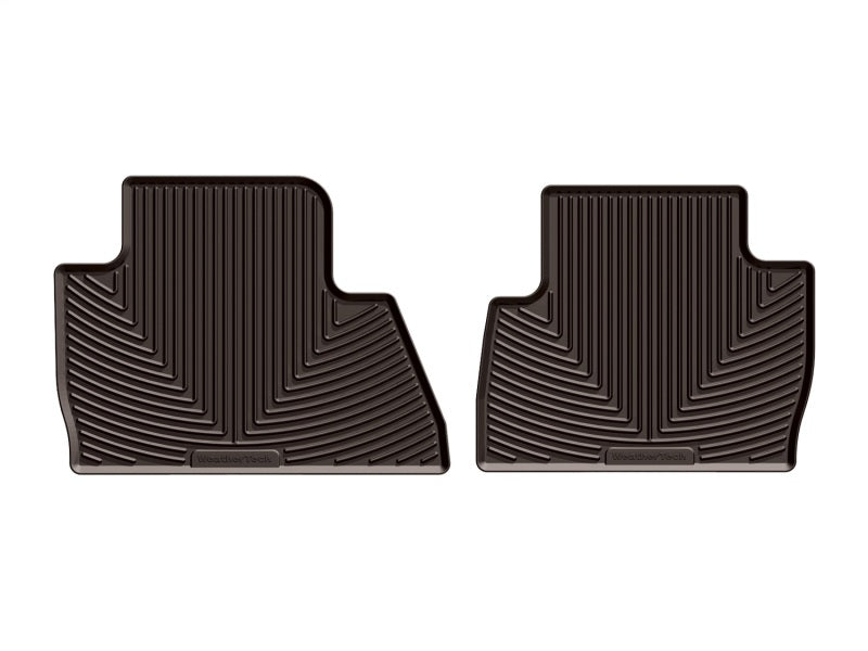 WeatherTech 2017+ Mercedes-Benz E-Class Rear Rubber Mats - Cocoa W432CO W432CO Photo - Primary