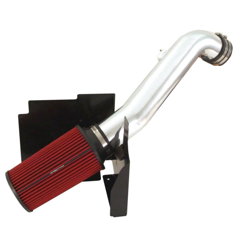 Spectre 01-04 GM Truck V8-6.6L DSL Air Intake Kit - Clear Anodized w/Red Filter 9904 9904 Photo - Primary