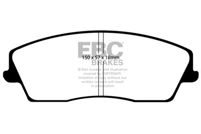 EBC Disc Brake Pad Set DP21723 Photo - Primary