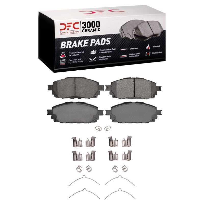 DFC DFC 3000 Semi-Met Brake Pads Brakes, Rotors & Pads Brake Pads - OE main image