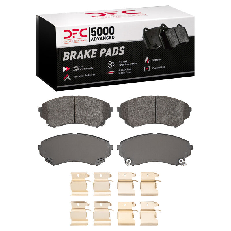 DFC DFC 5000 Advanced Low Met Brake Pads Brakes, Rotors & Pads Brake Pads - OE main image