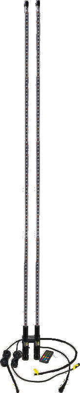QuadBoss Qb 6Ft Clear Dual Whip Bt 609667 609667 Photo - Primary