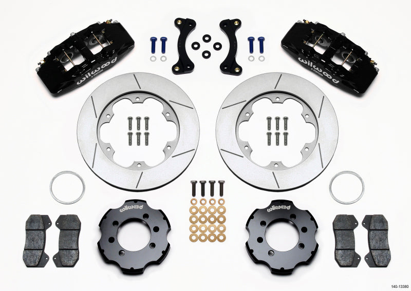 Wilwood DP6A Front Hat Kit, 11.00" GT Rotor, 95-05 Miata 140-13380 Photo - Primary