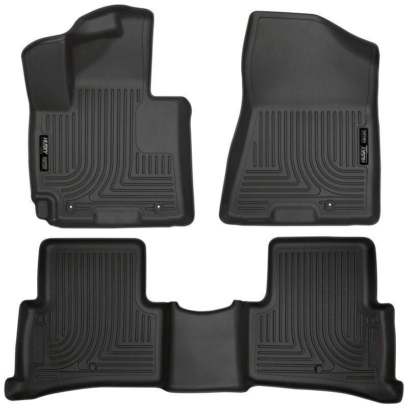 Husky Liners 2016 Hyundai Tucson WeatherBeater Combo Black Floor Liners (3pc) 99681 Photo - Primary