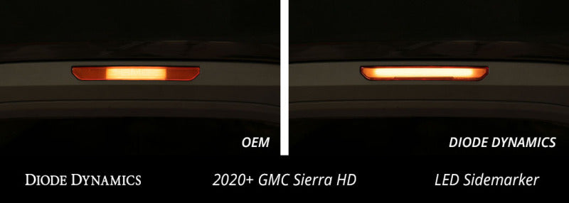Diode Dynamics 20-21 Sierra 2500/3500 HD LED Sequential Sidemarkers Smoked Set DD5152 DD5152 User 5