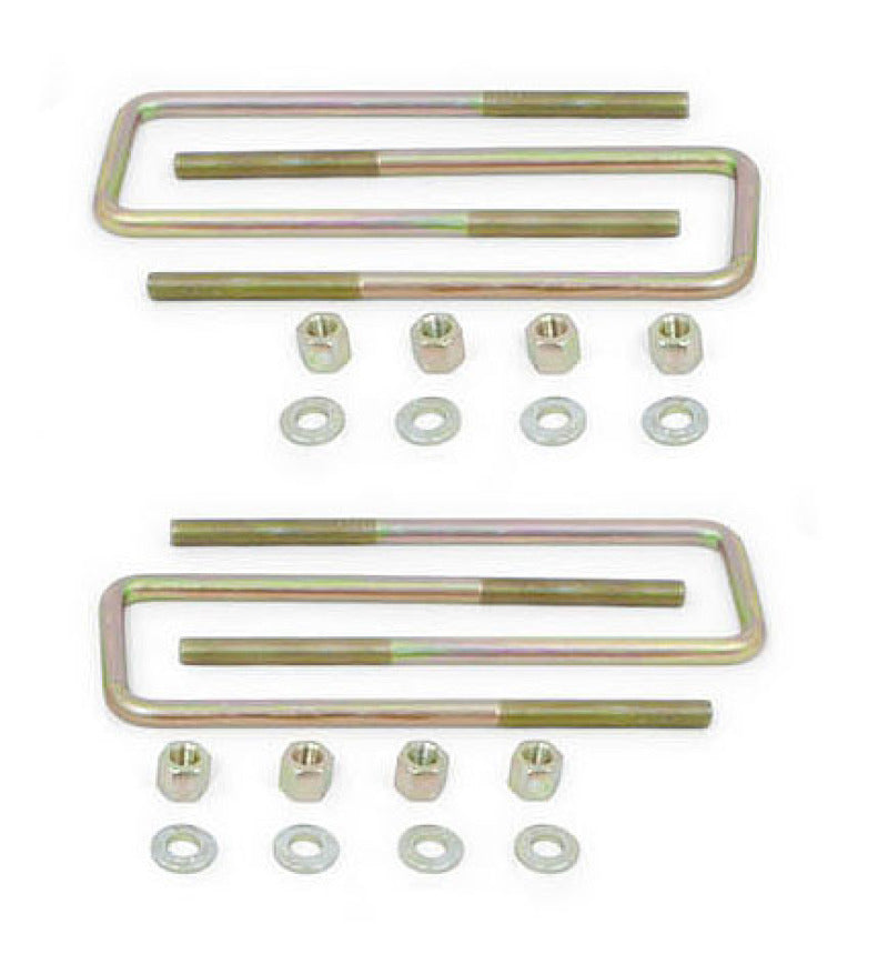 MaxTrac 09-18 Ford F-150 2WD Rear U-Bolts for 5in Lift Blocks - Square - Set of 4 913112 913112 Photo - Primary