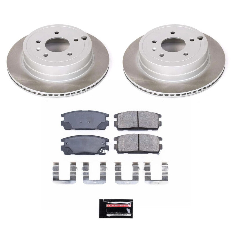 PowerStop Power Stop 07-09 Suzuki XL-7 Rear Semi-Coated Rotor Kit SC2092 SC2092 Photo - Primary