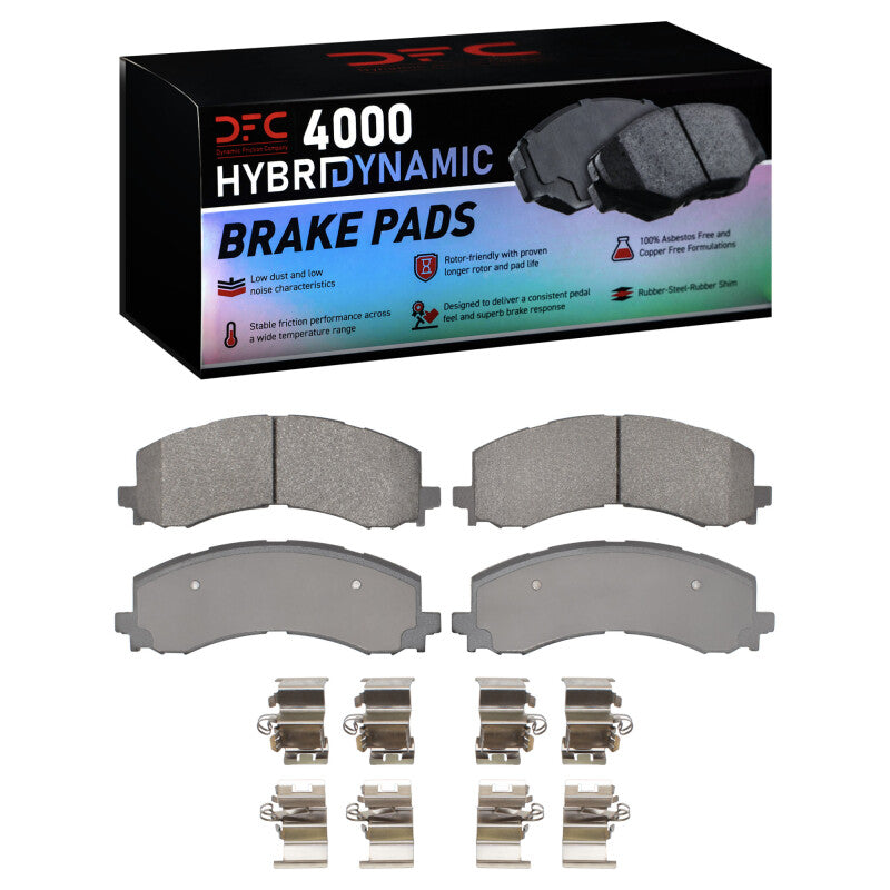 DFC DFC 4000 HybriDynamic Brake Pads Brakes, Rotors & Pads Brake Pads - OE main image