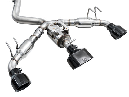 AWE Tuning 2023+ Toyota GR Corolla Track Edition Exhaust - Diamond Black Tips 3020-53472 3020-53472 Photo - out of package