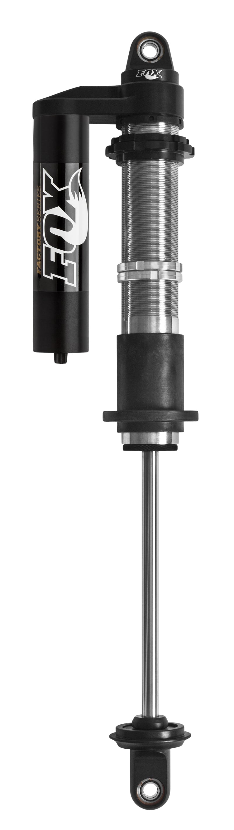 FOX 2.0 Factory Series 12in. Piggyback Reservoir Coilover Shock 7/8in. Shaft (50/70) - Black 980-02-158 980-02-158 Photo - Primary