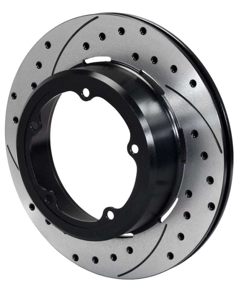 Wilwood Rotor-1.91in Offset-SRP-BLK-Drill-LH 12.19 x .810 - 5 x 5.75in Floater 160-12891-BK 160-12891-BK User 1