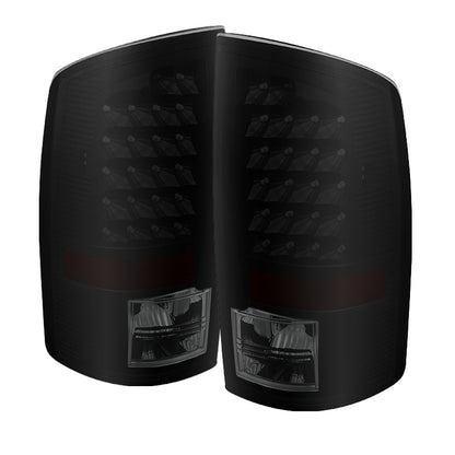 SPYDER Xtune Dodge Ram 02-06 1500 / Ram 2500/3500 03-06 LED Tail Light Black Smoke ALT-JH-DR02-LED-BKSM 5077509 5077509 Photo - Primary