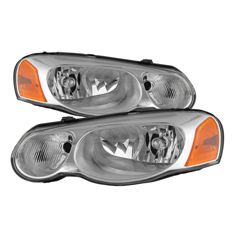 SPYDER Xtune Chrysler Sebring Convertible & Sedan 04-06 OEM Style Headlights Chrome HD-JH-CHRSE04-4D-AM-C 9029639 9029639 Photo - Primary